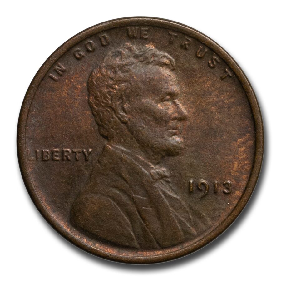 1913 Lincoln Cent BU (Brown)