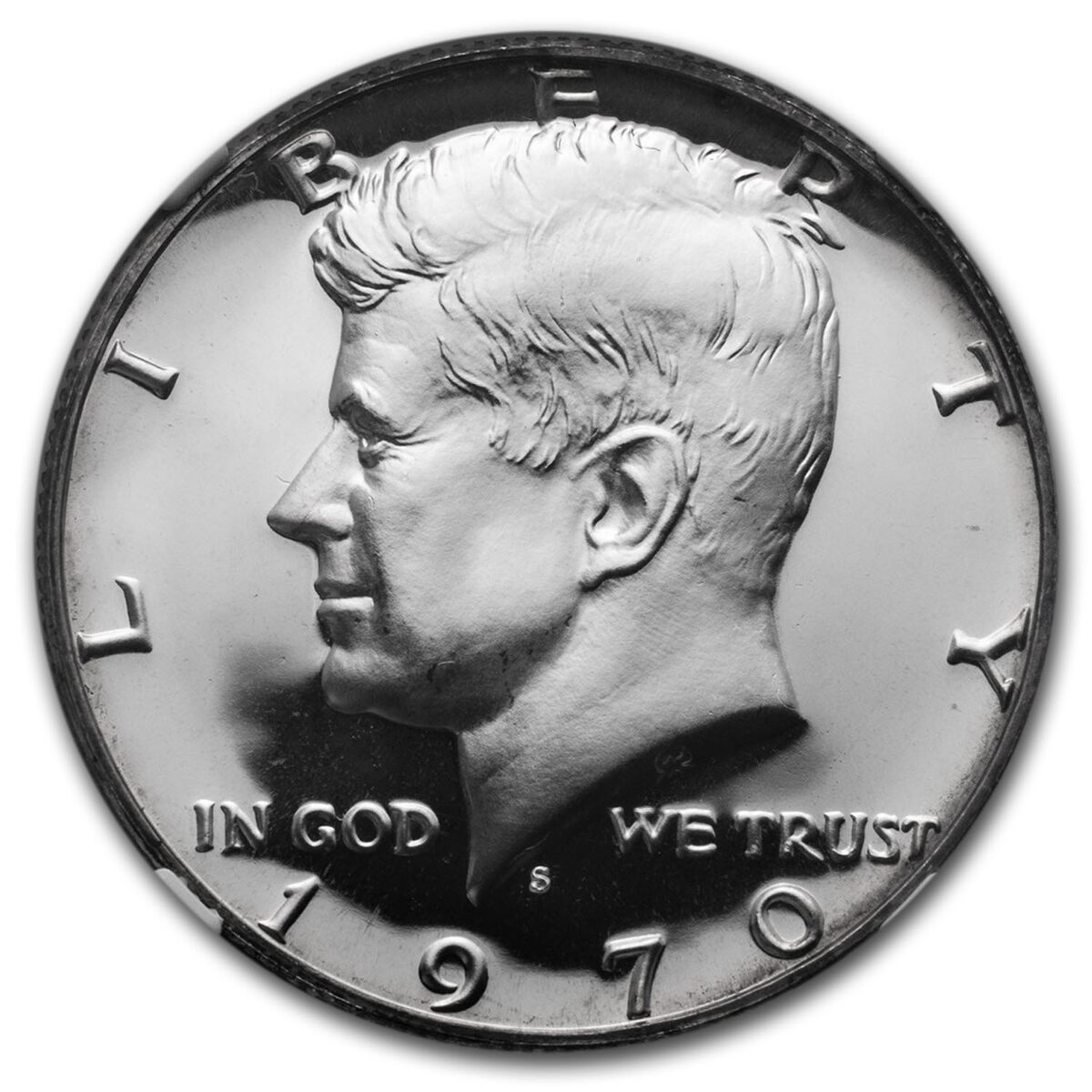 1970-S Kennedy Half Dollar PF-67 Cameo NGC