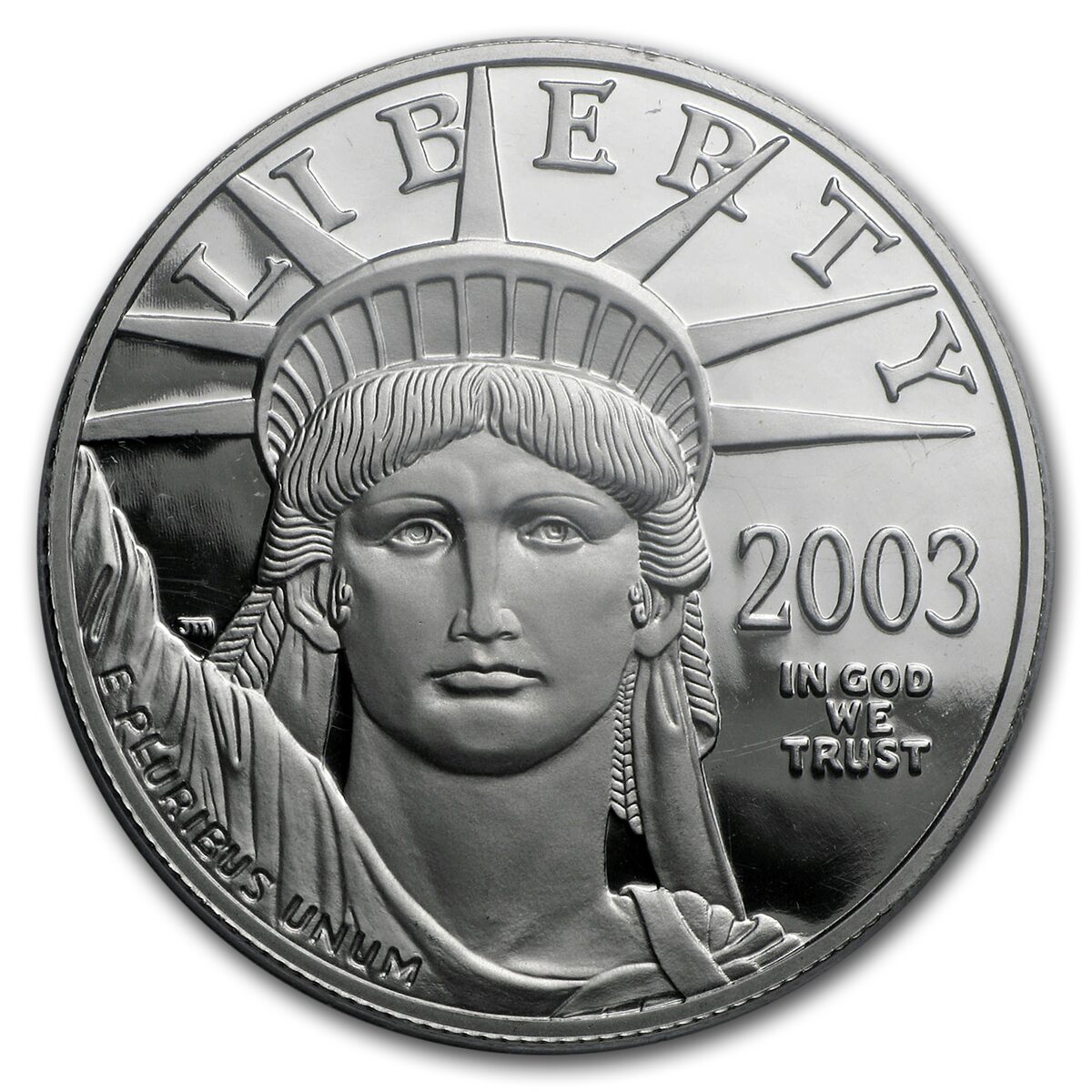 2003-W 1 oz Proof American Platinum Eagle PR-69 PCGS