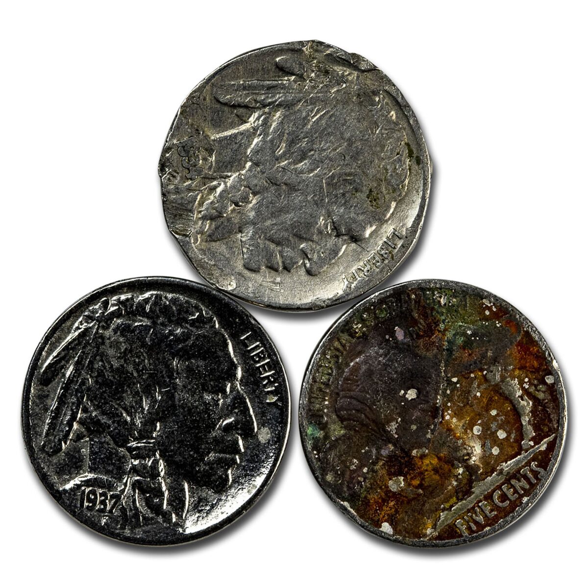 1913-1938 Buffalo Nickels (Culls)