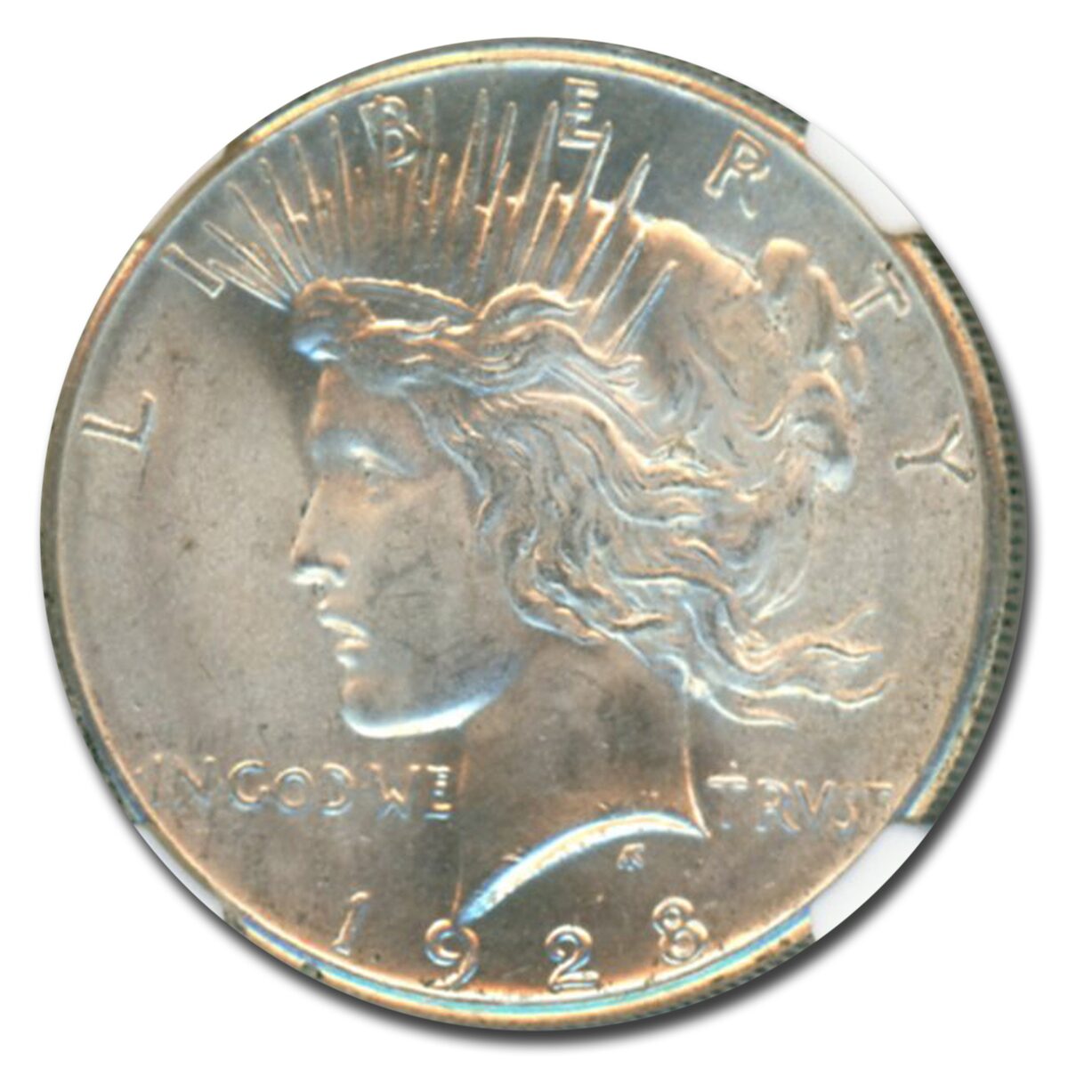 1928 Peace Dollar MS-64 NGC