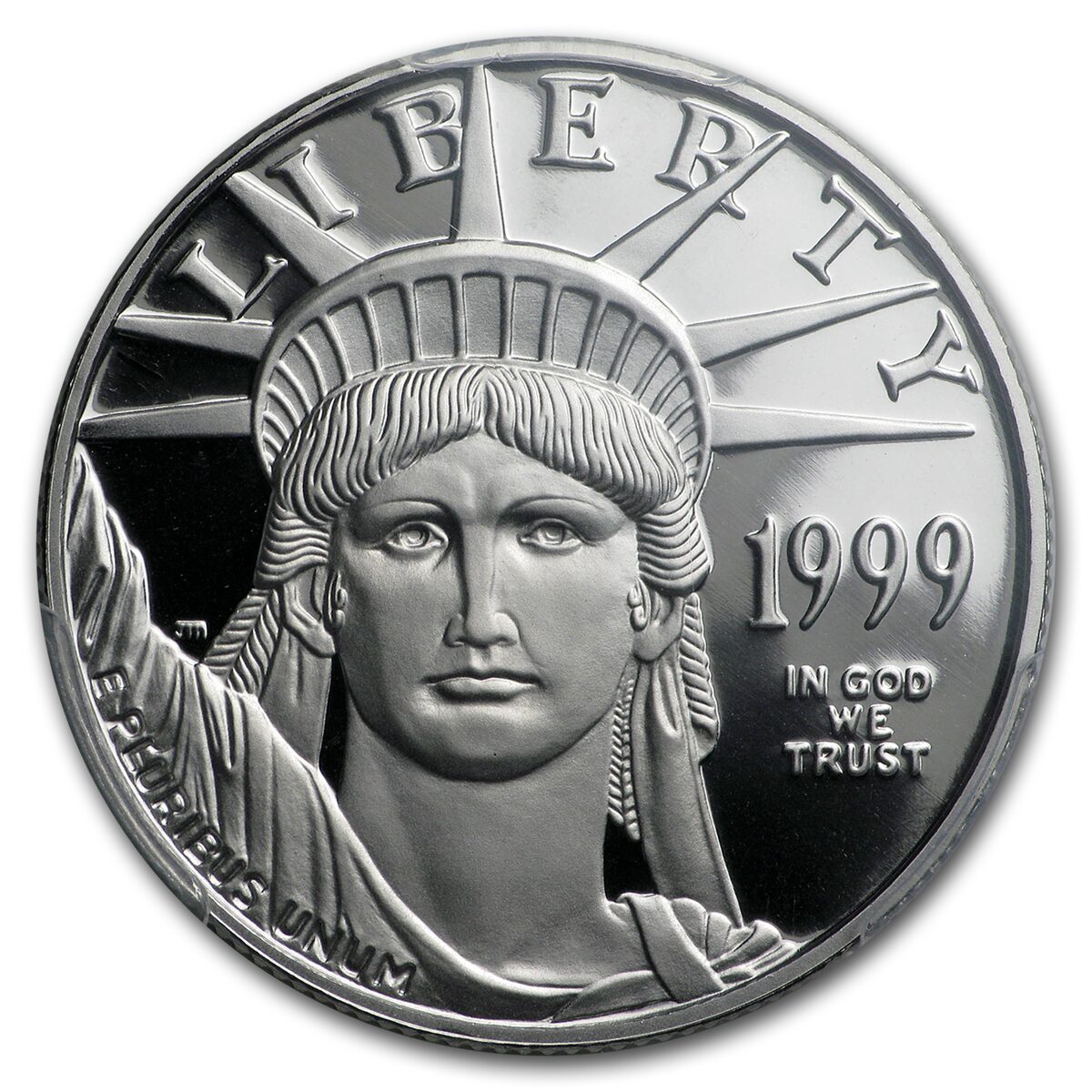 1999-W 1/2 oz Proof American Platinum Eagle PR-69 PCGS