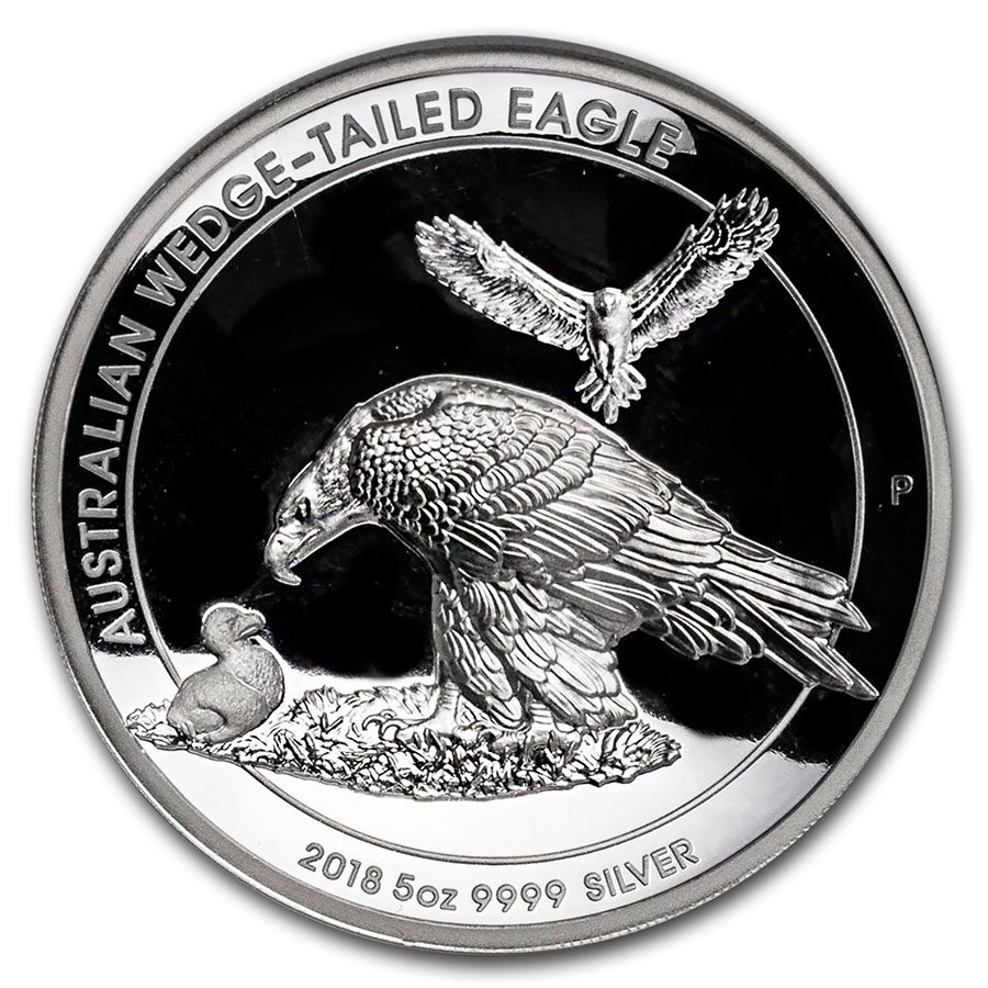 2018-P AUS 5 oz Silver Wedge Tailed Eagle PF-70 NGC UC HR (FR)