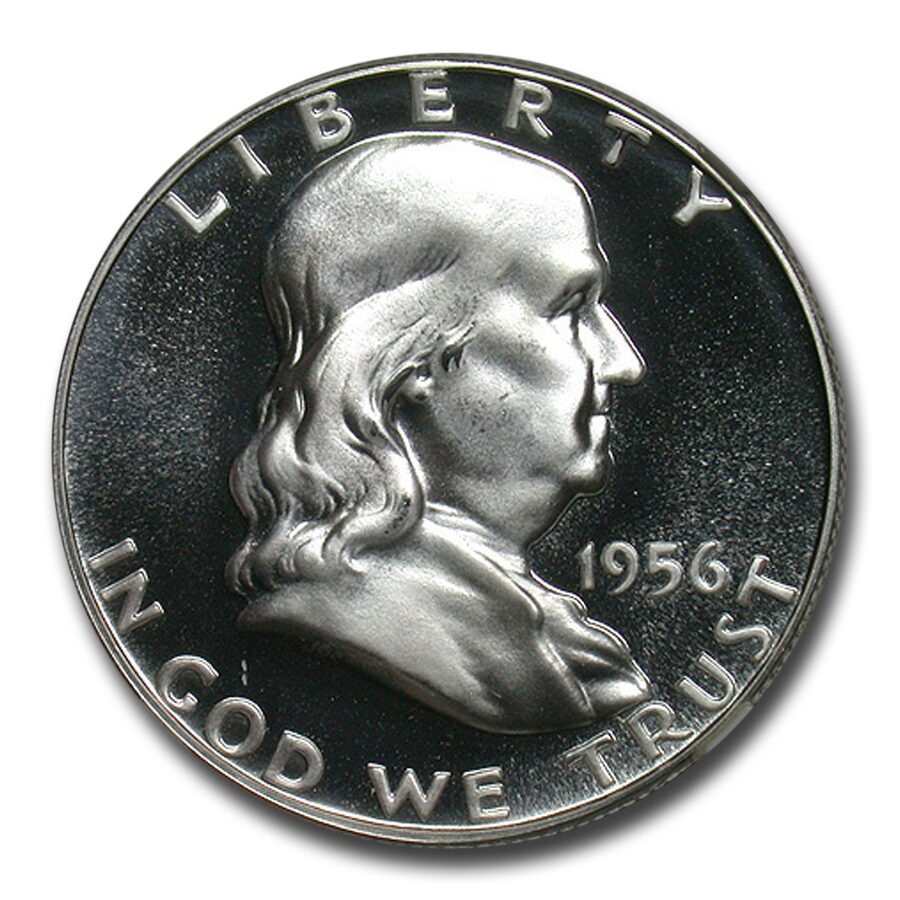 1956 Franklin Half Dollar Type-II PF-68 UCAM NGC