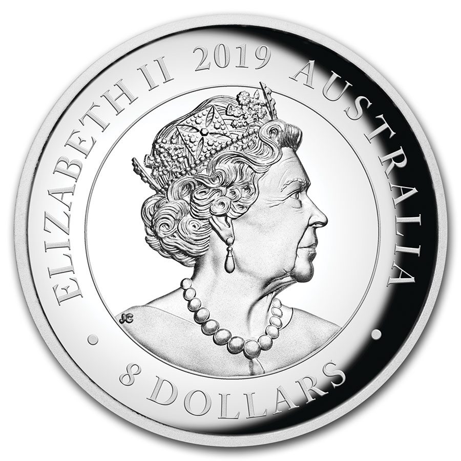 2020 Australia 5 oz Silver Koala Proof (High Relief, w/Box & COA)