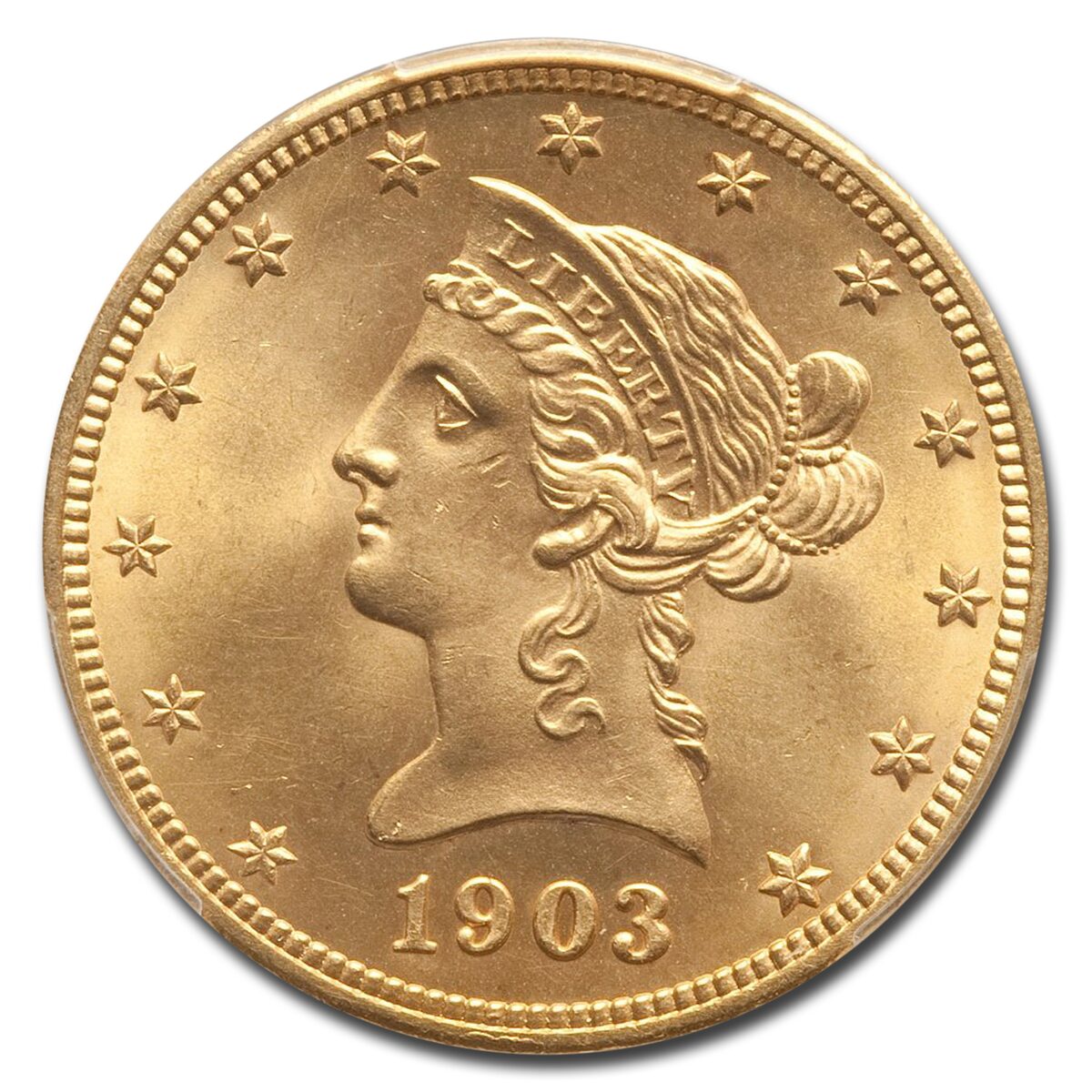 1903 $10 Liberty Gold Eagle MS-66 PCGS