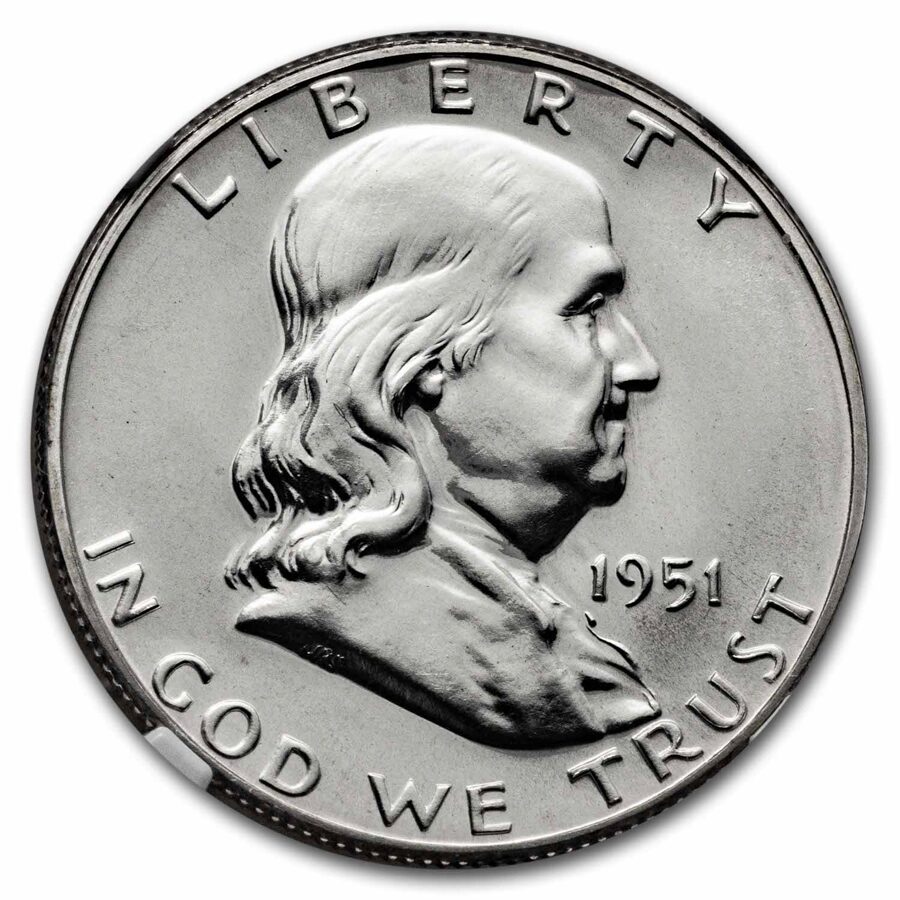 1951 Franklin Half Dollar PF-66 NGC