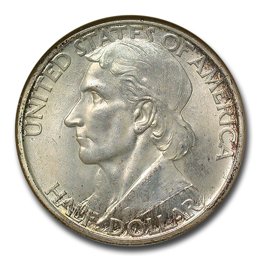 1938-D Daniel Boone Bicentennial Half Dollar MS-65 NGC