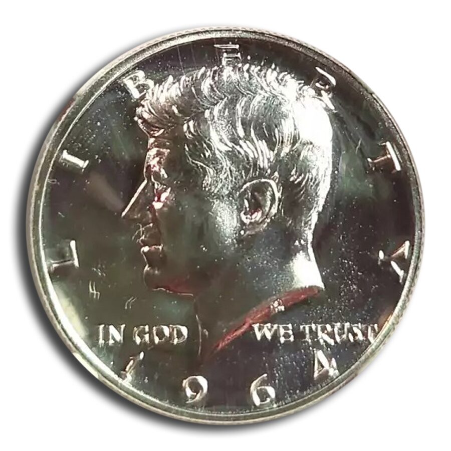 1964 Kennedy Half Dollar PF-68 NGC (Accented Hair)