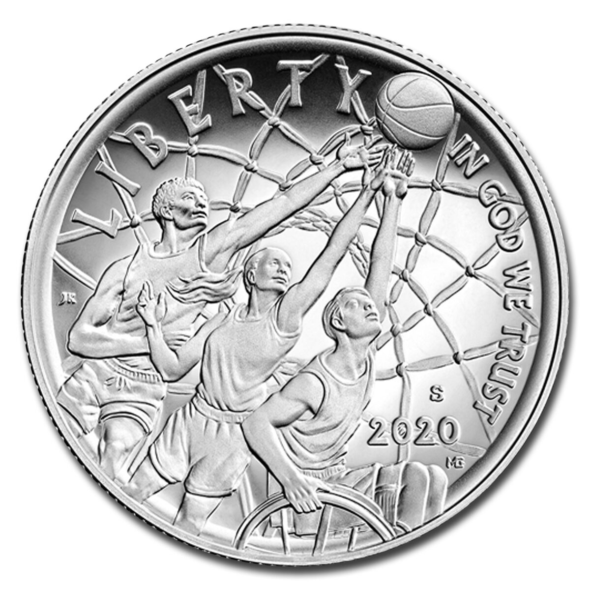 2020-S Basketball Hall of Fame 1/2 Dollar PR-70 PCGS (FS)