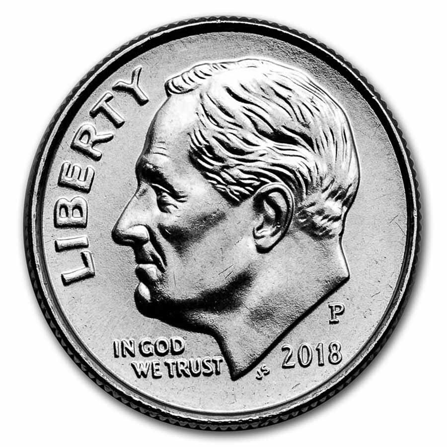 2018-P Roosevelt Dime BU
