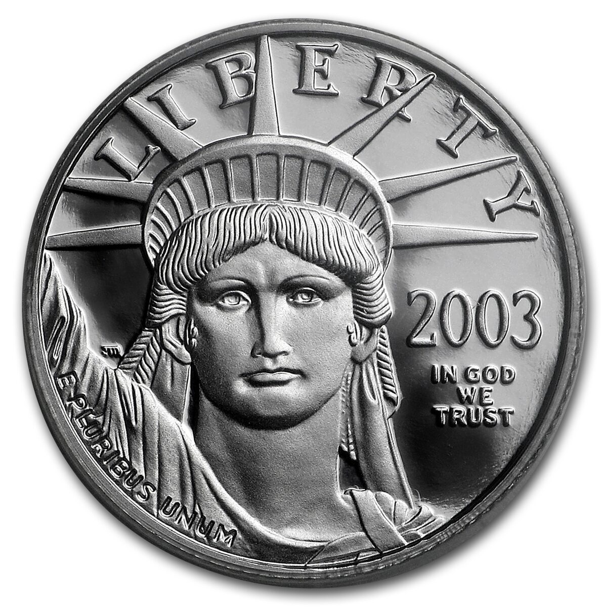 2003-W 1/10 oz Proof American Platinum Eagle PR-69 PCGS