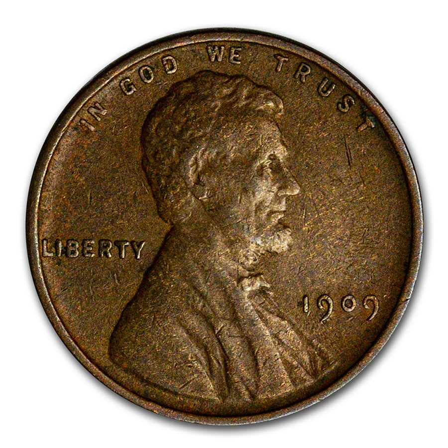1909 Lincoln Cent VF