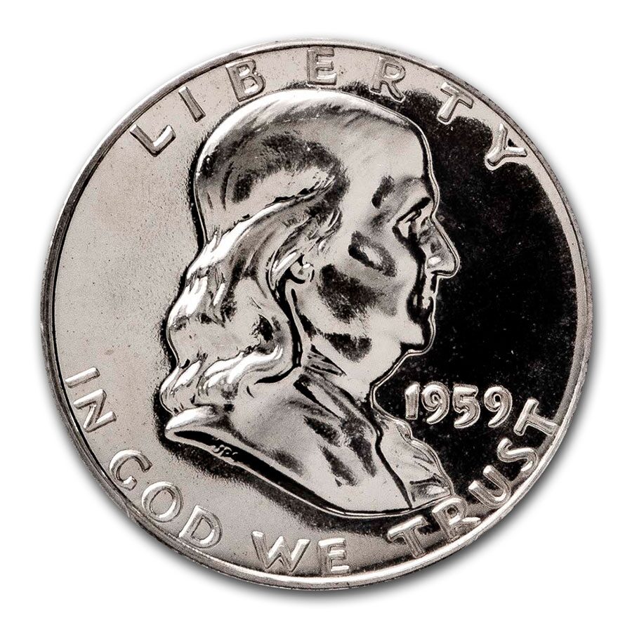 1959 Franklin Half Dollar PR-65 PCGS