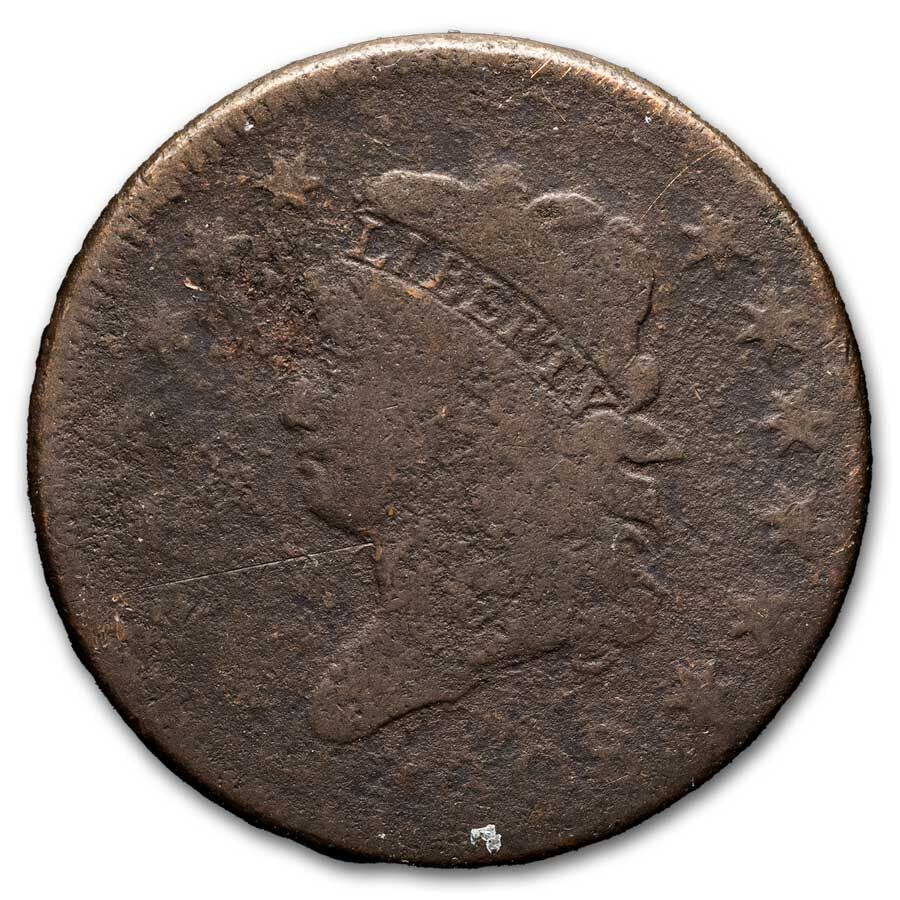 1808 Large Cent AG Details
