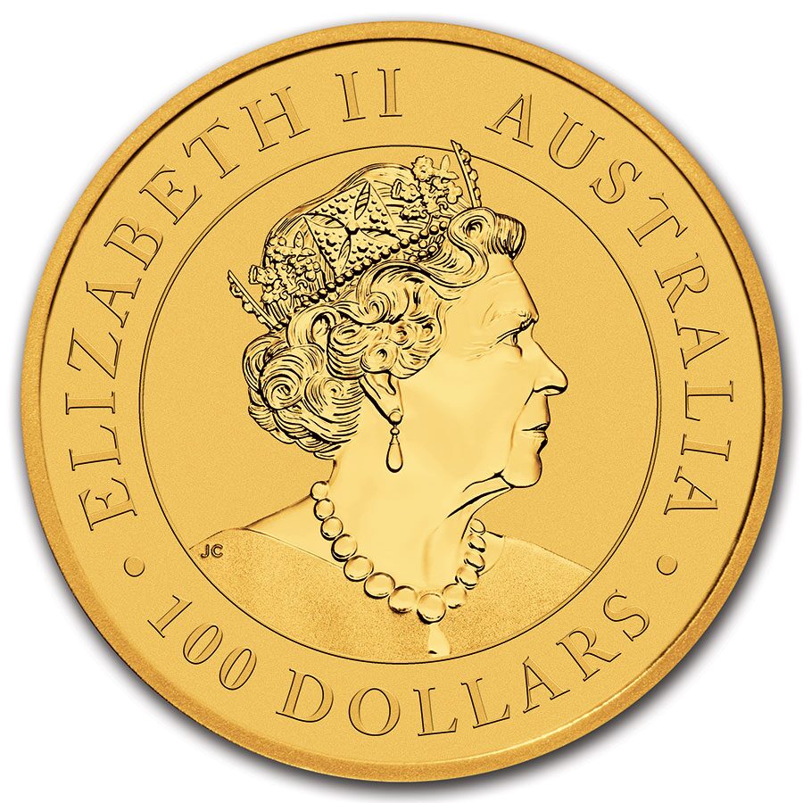 2021 Australia 1 oz Gold Kangaroo BU