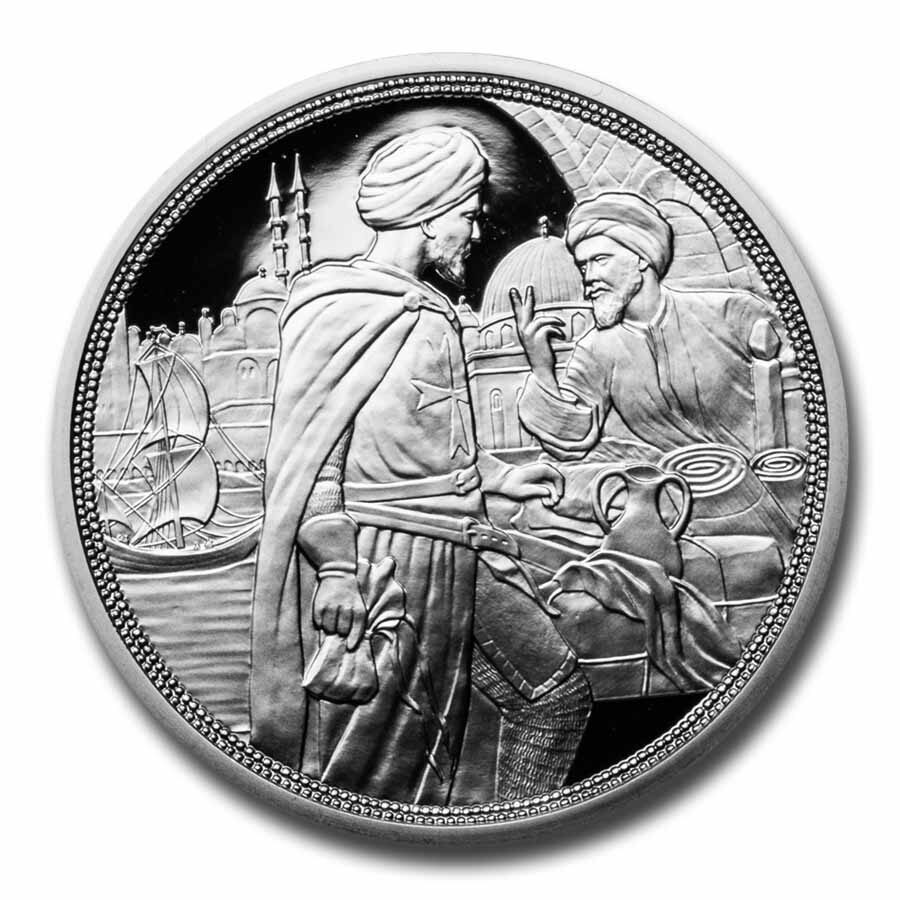 2020 Austria Proof Silver €10 Knights' Tales (Fortitude)