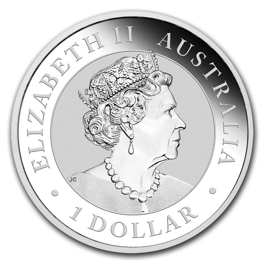 2021 Australia 1 oz Silver Kookaburra BU