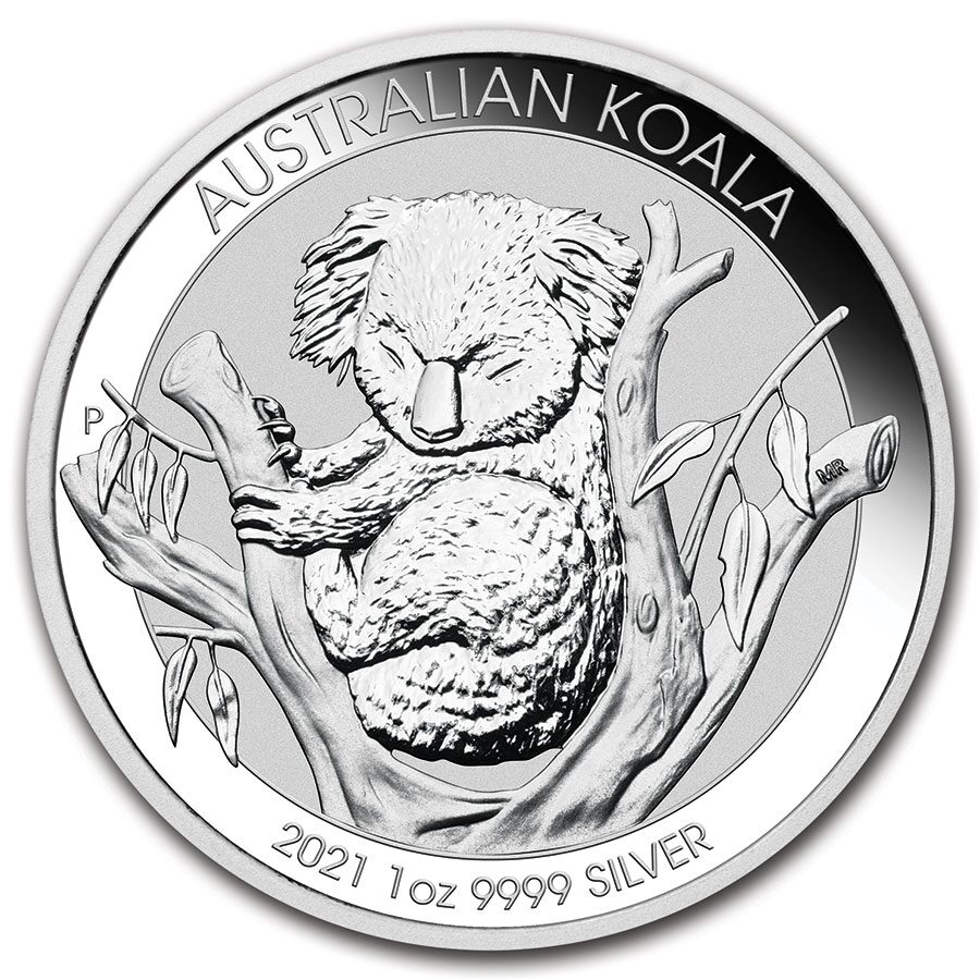 2021 Australia 1 oz Silver Koala MS-70 PCGS (FirstStrike®)