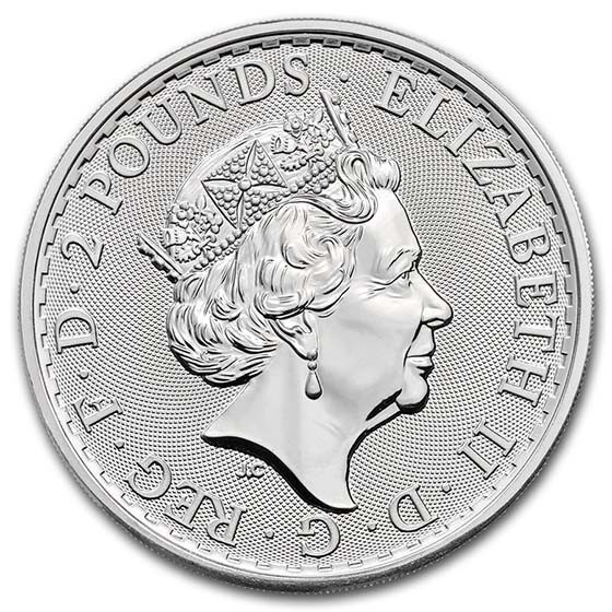 2021 Great Britain 1 oz Silver Britannia BU