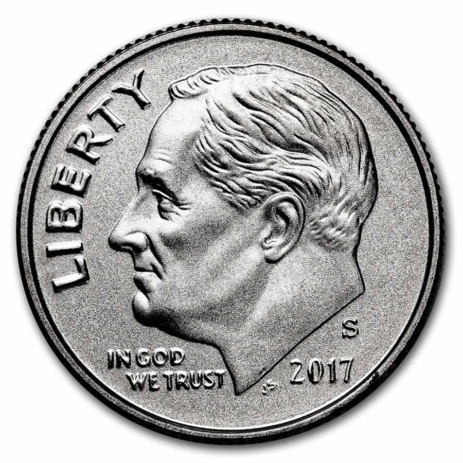 2017-S Roosevelt Dime Enhanced Proof