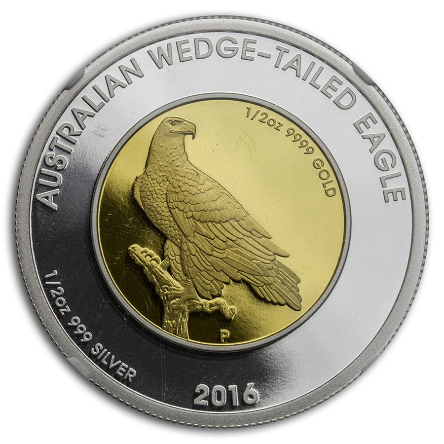 2016 AUS 1/2 Gold Wedge Tailed Eagle PF-70 NGC UC (Mercanti)