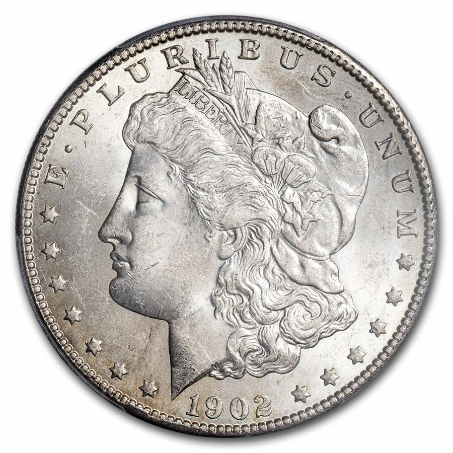 1902-O Morgan Dollar MS-62 PCGS