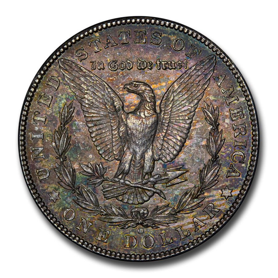 1878-1904 Morgan Dollars BU (Originally Toned)