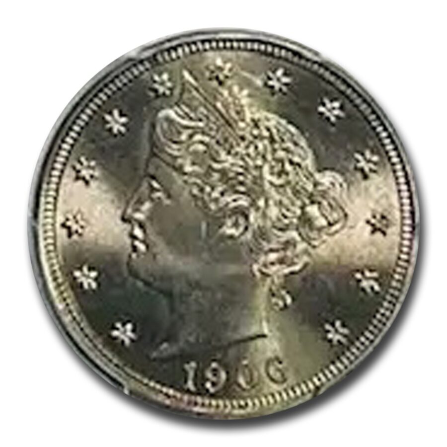 1906 Liberty Head V Nickel MS-65 PCGS