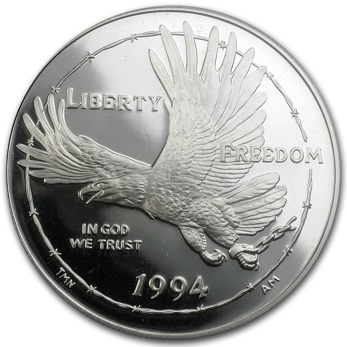 1994-P Prisoner of War $1 Silver Commem PR-69 PCGS