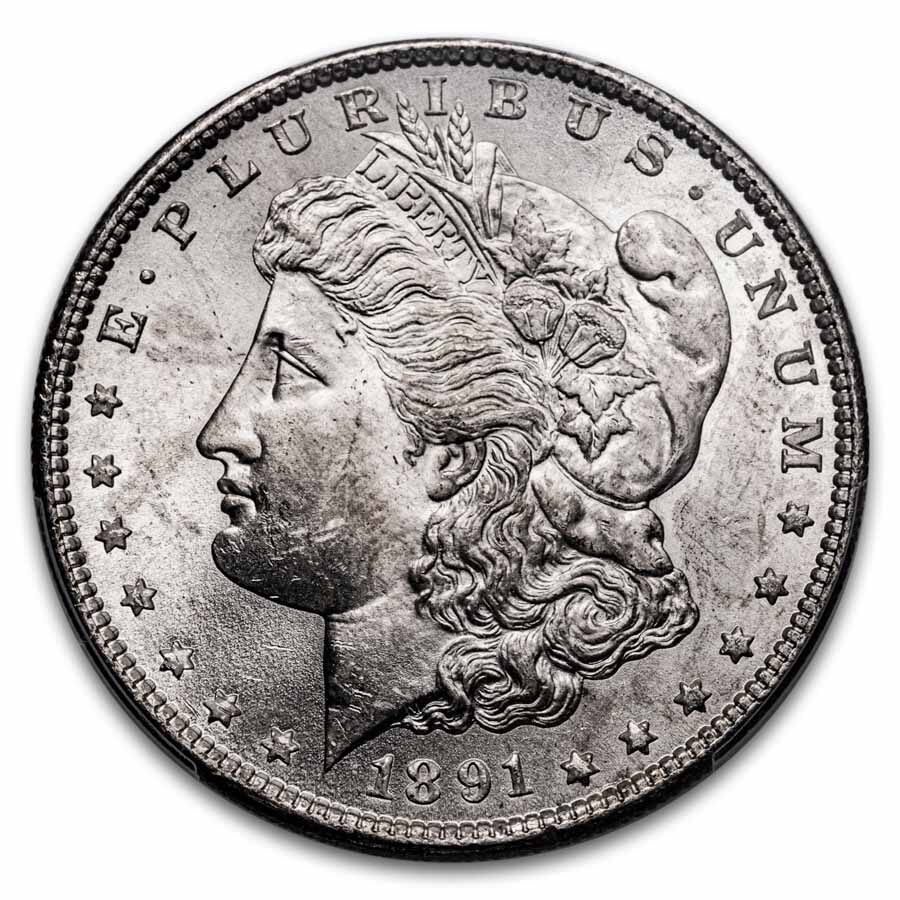 1891-S Morgan Dollar MS-63 PCGS