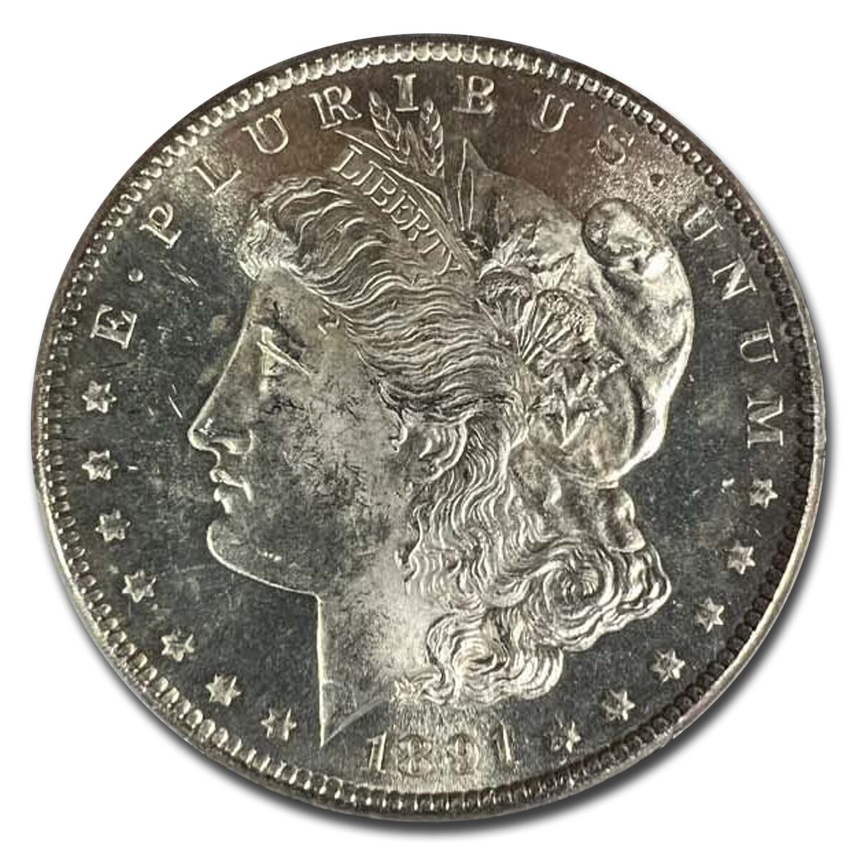1891-S Morgan Dollar MS-64 PCGS