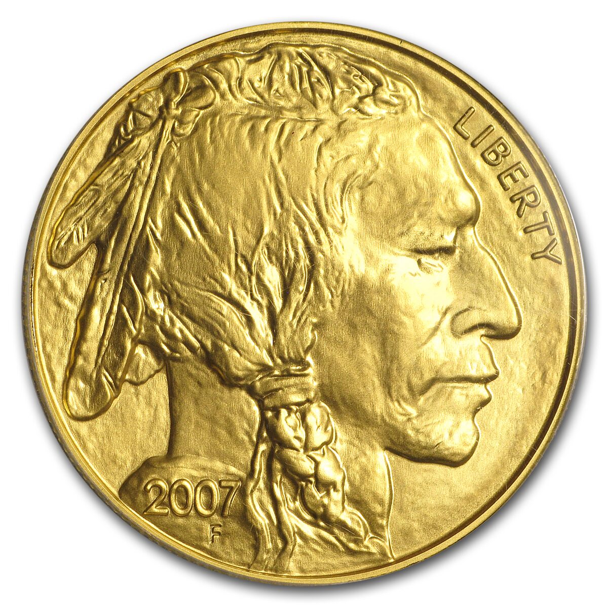 2007 1 oz Gold Buffalo MS-70 PCGS (FirstStrike®)