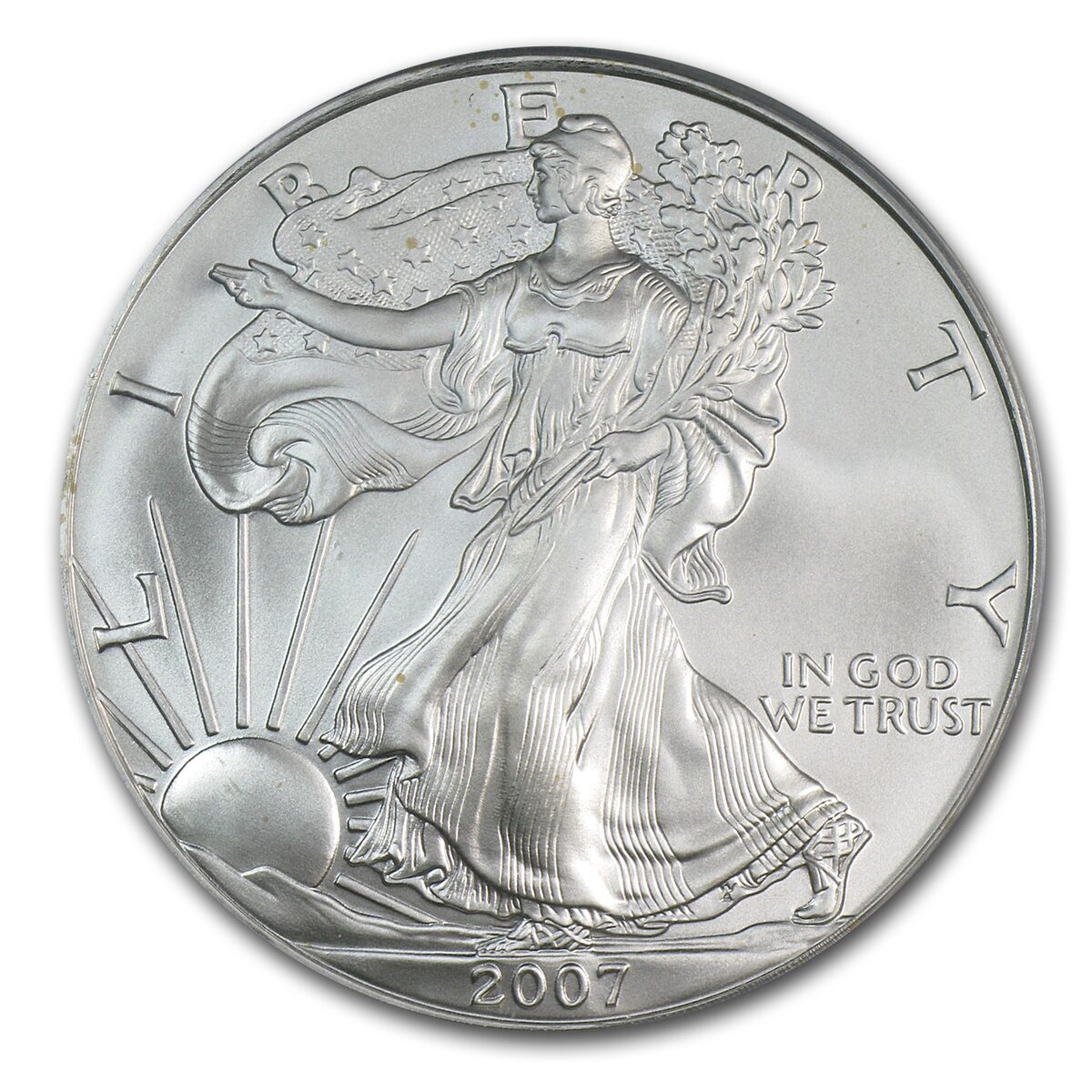 2007 American Silver Eagle MS-69 PCGS (FirstStrike®)