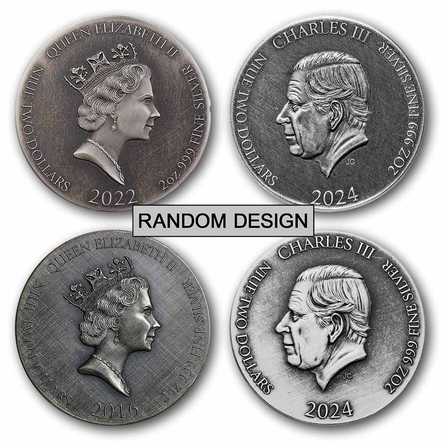2 oz Silver Coin - Biblical Series (Random, Coin Only)