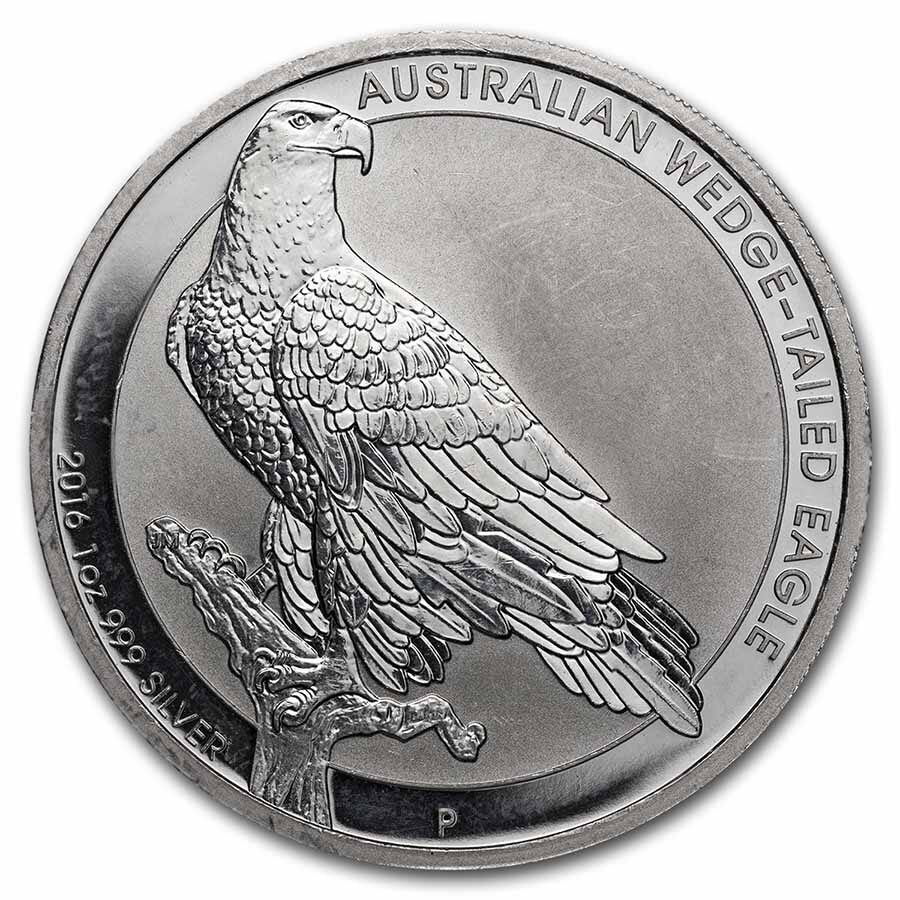 1 oz Australian Silver Wedge Tailed Eagle BU (Random Year)