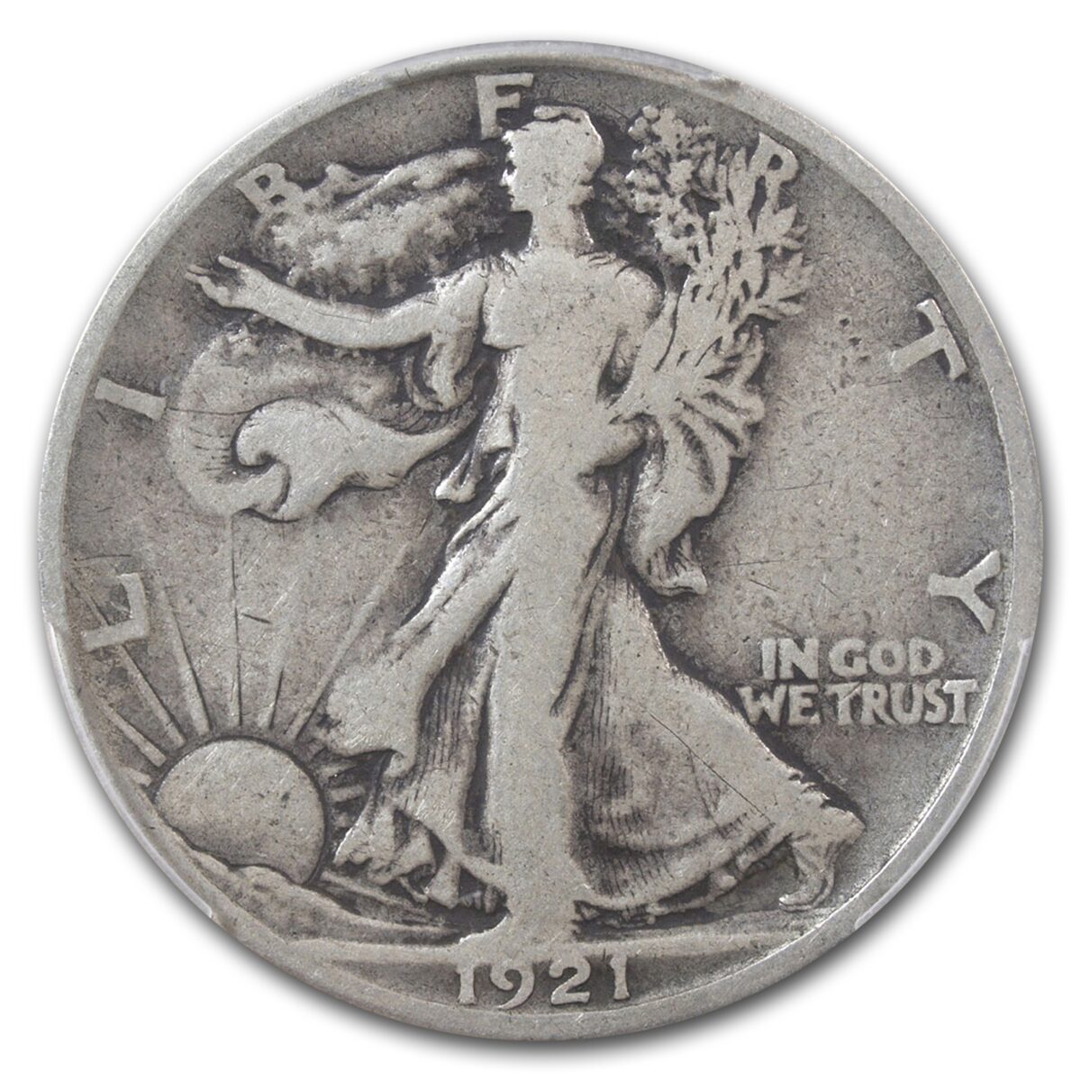 1921-S Walking Liberty Half Dollar VG-08 PCGS