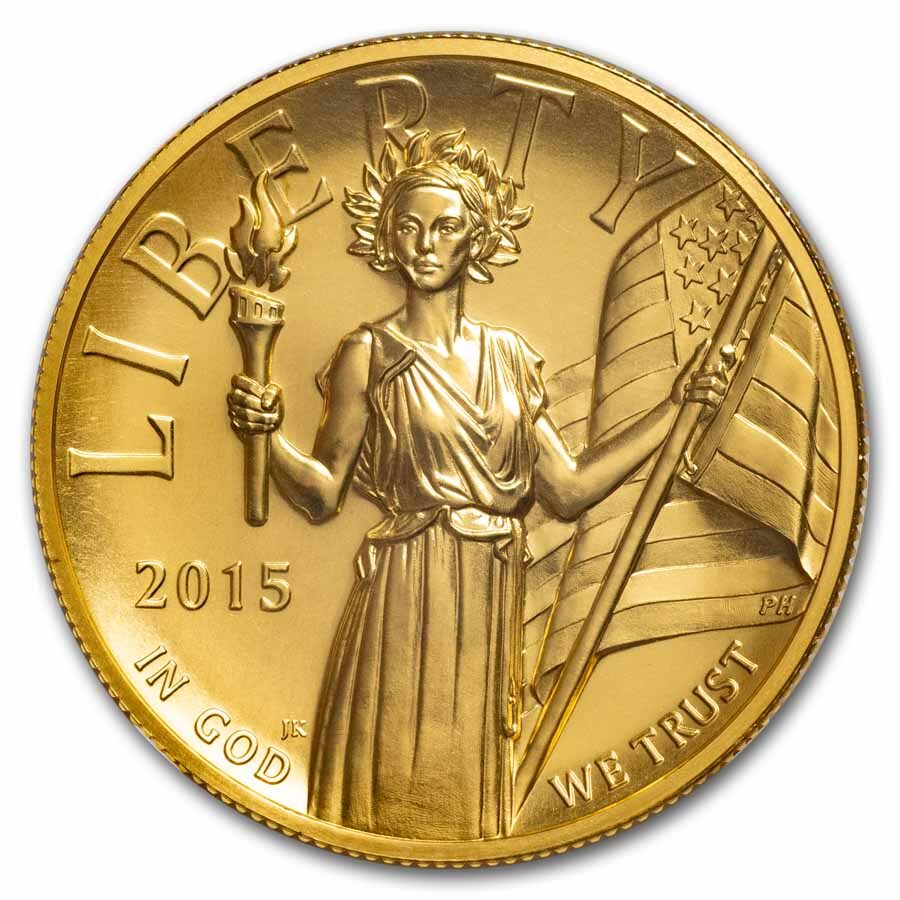 2015-W High Relief American Liberty Gold MS-70 NGC (Mike Castle)