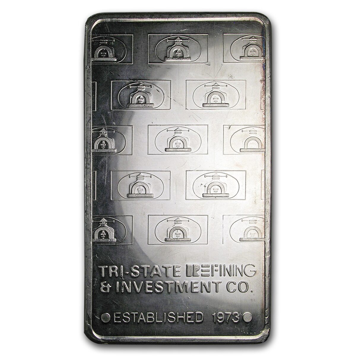100 oz Silver Bar - Tri-State Mint