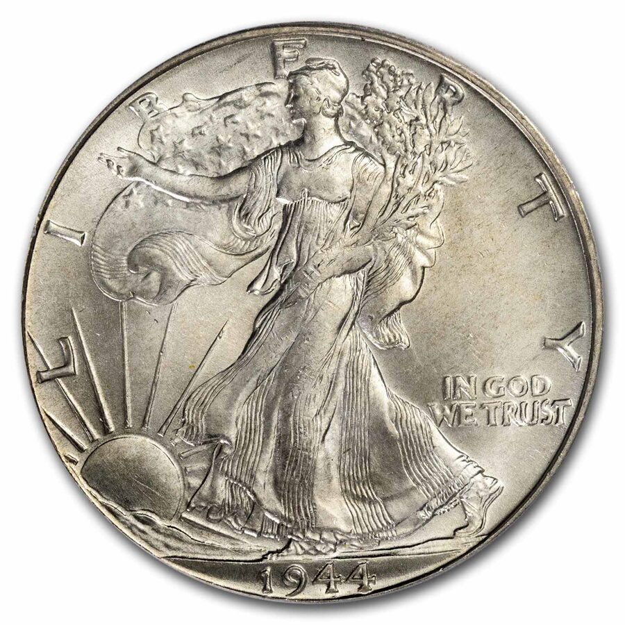 1944-D Walking Liberty Half Dollar MS-65 PCGS