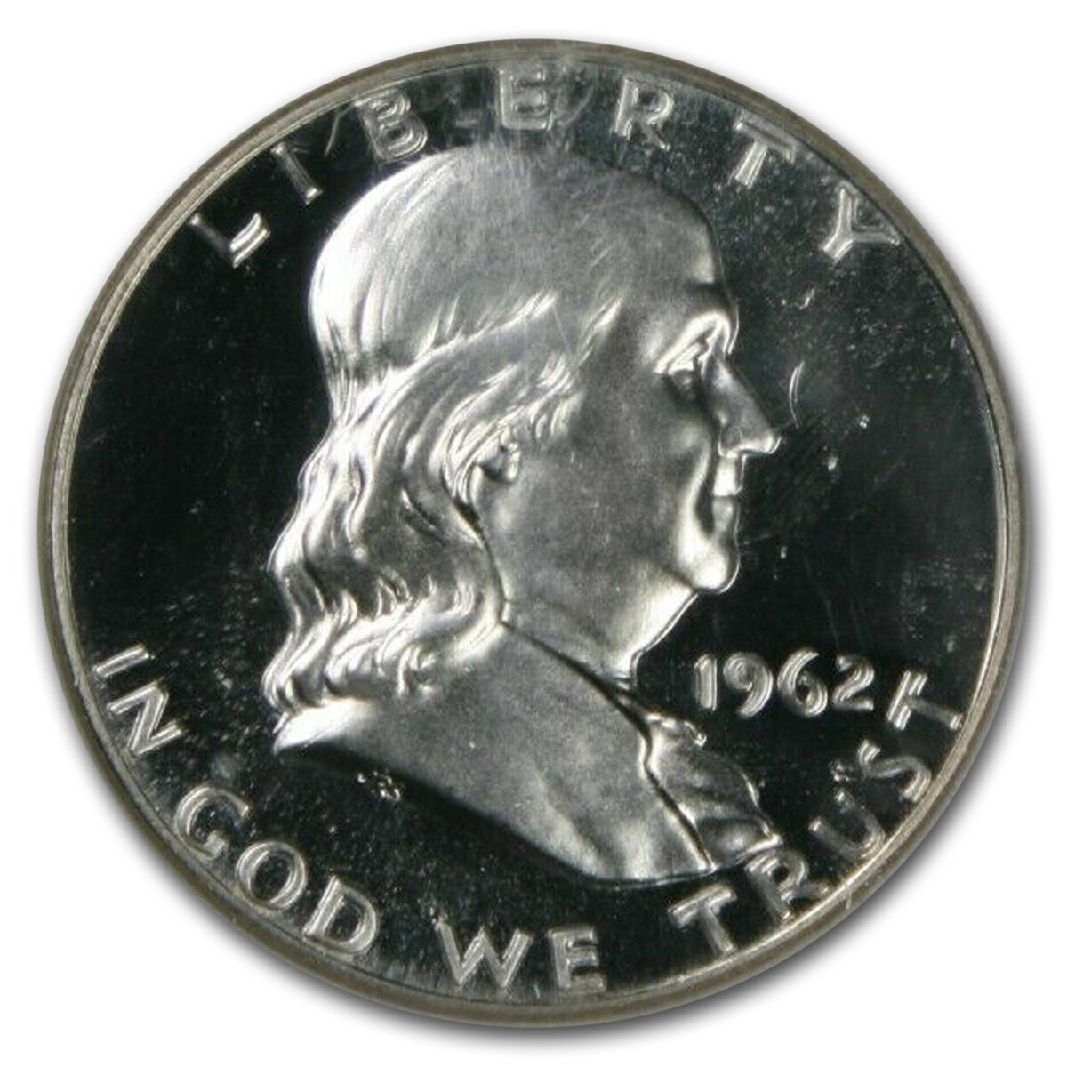 1962 Franklin Half Dollar PF-69 Cameo NGC