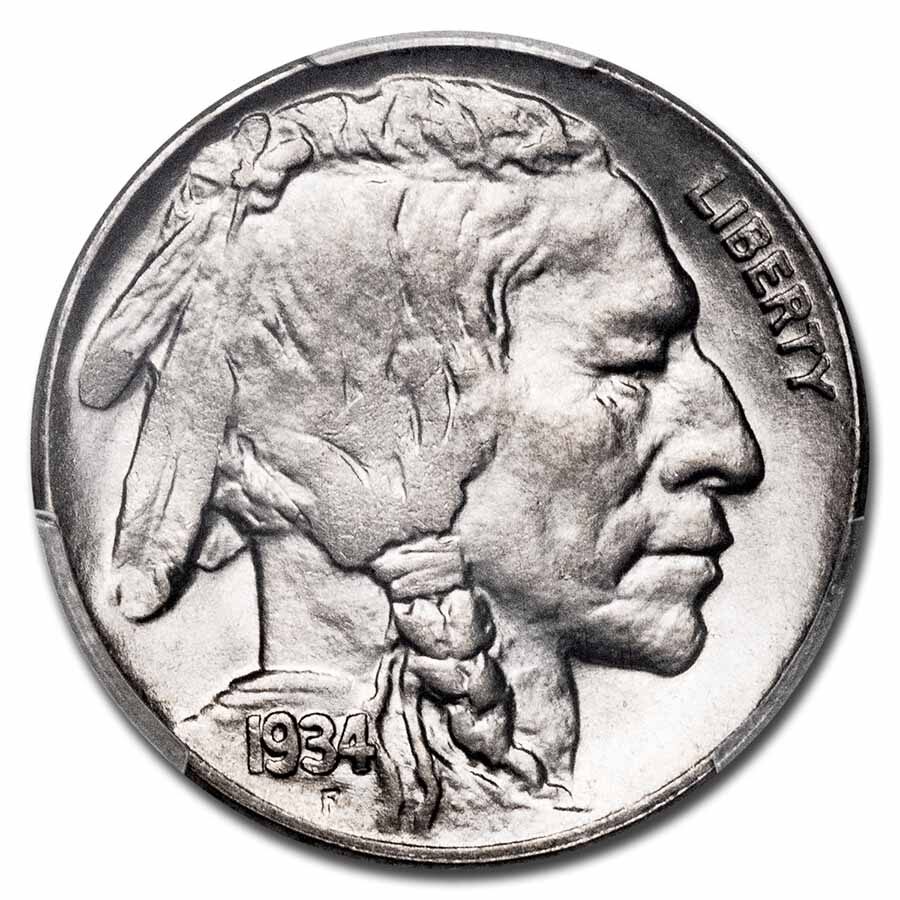 1934-D Buffalo Nickel MS-65 PCGS
