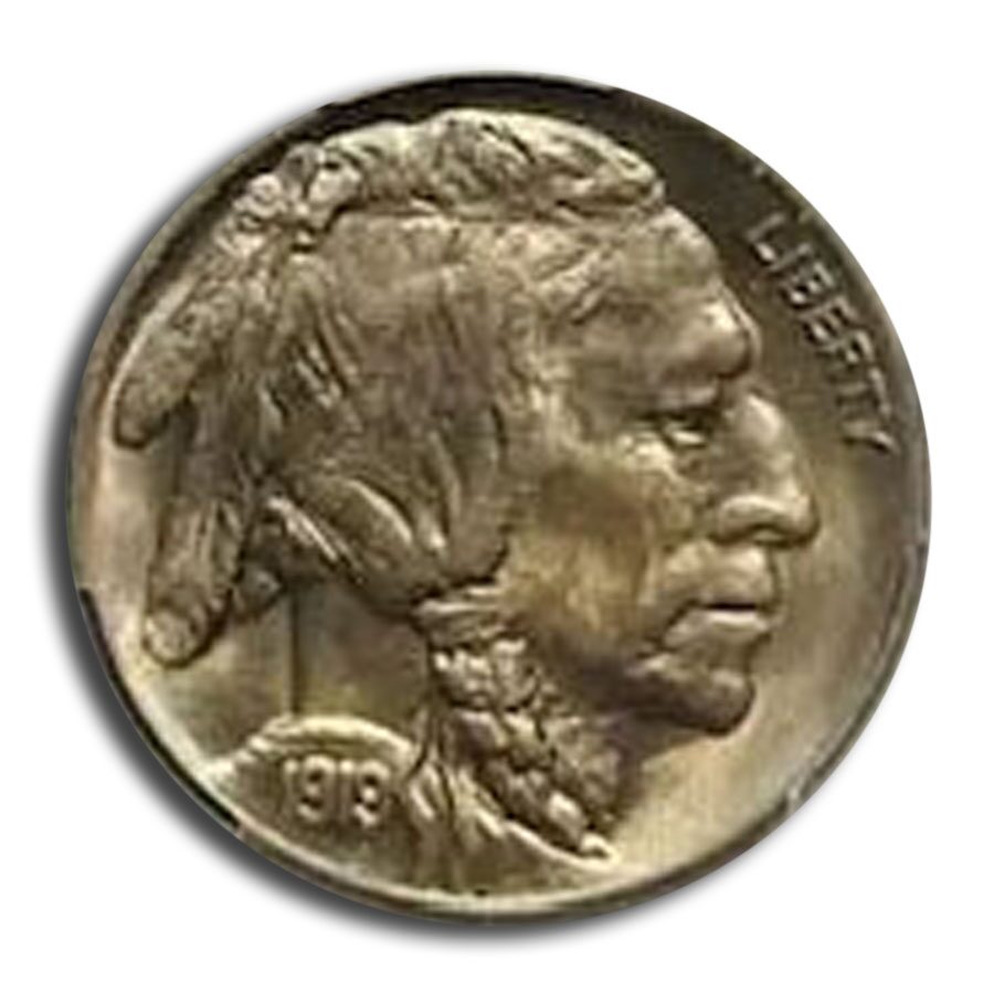 1919 Buffalo Nickel MS-64 PCGS