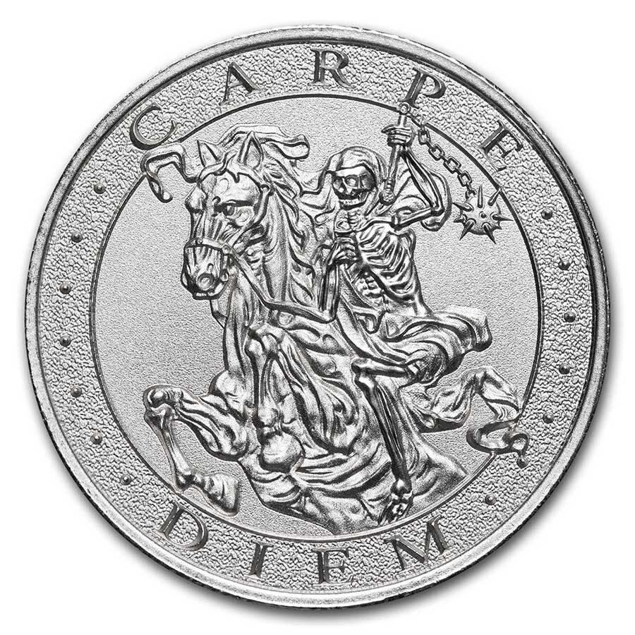 2 oz Silver Round - Latin Allure Series: Carpe Diem
