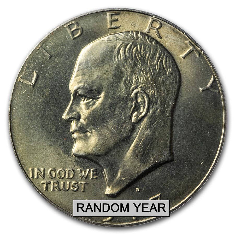 1971-1978 Clad Eisenhower Dollar MS-66 PCGS (Random Year)