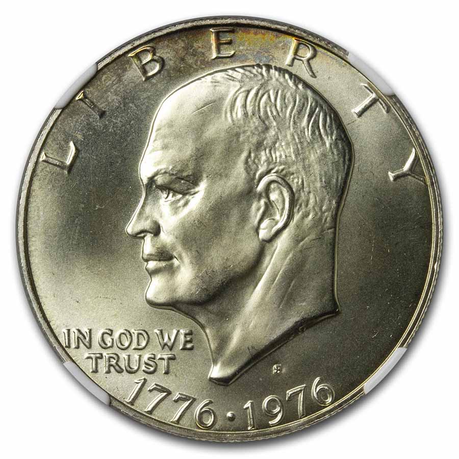 1974-S Eisenhower Silver Dollar MS-67 NGC