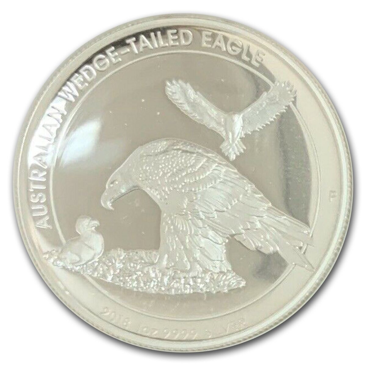 2018-P Australia 1 oz Silver Wedge Tailed Eagle PF-70 NGC (FR)