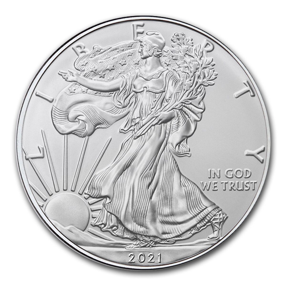 2021 (S) American Silver Eagle MS-69 PCGS (FS, San Francisco)