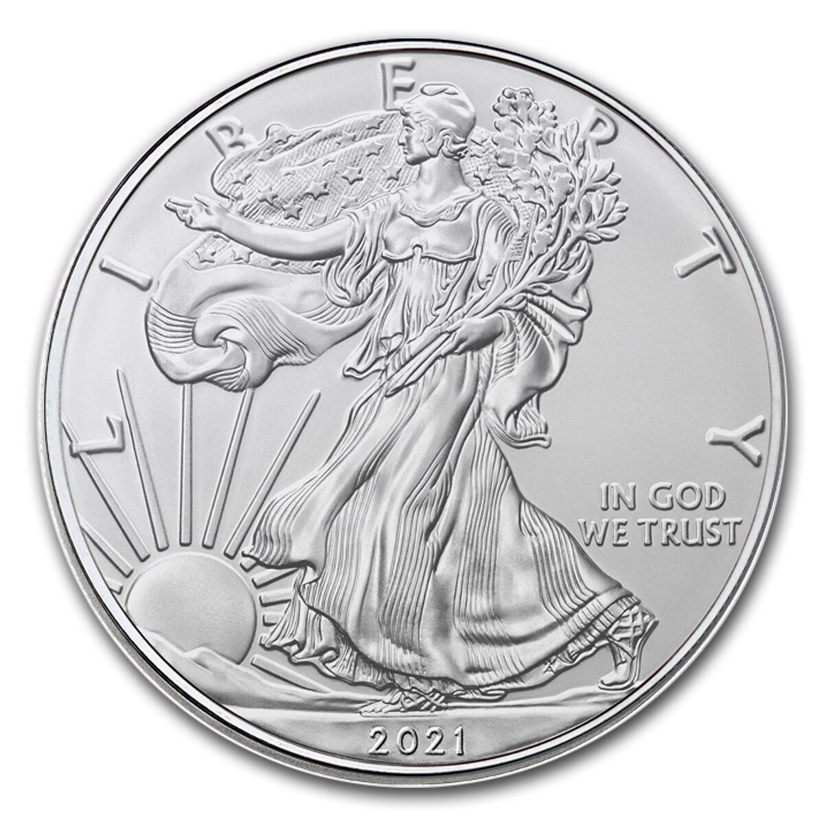 2021 (S) American Silver Eagle MS-69 PCGS (FirstStrike®)