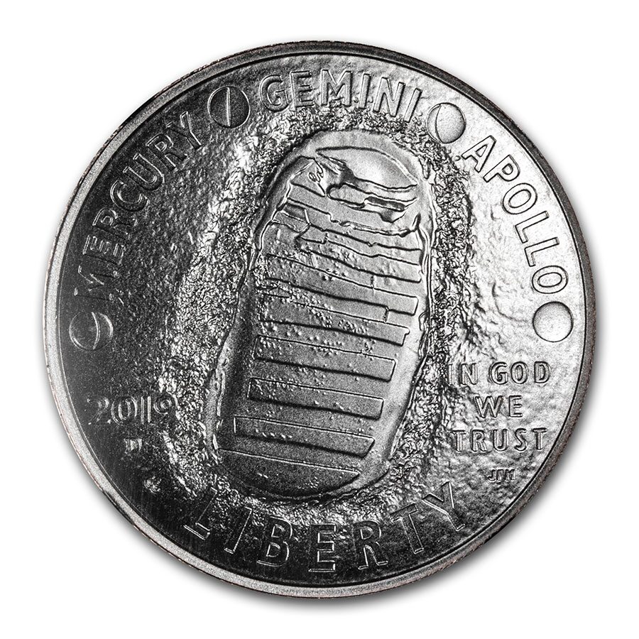 2019-D Apollo 11 50th Anniversary Half Dollar MS-70 NGC (ER)